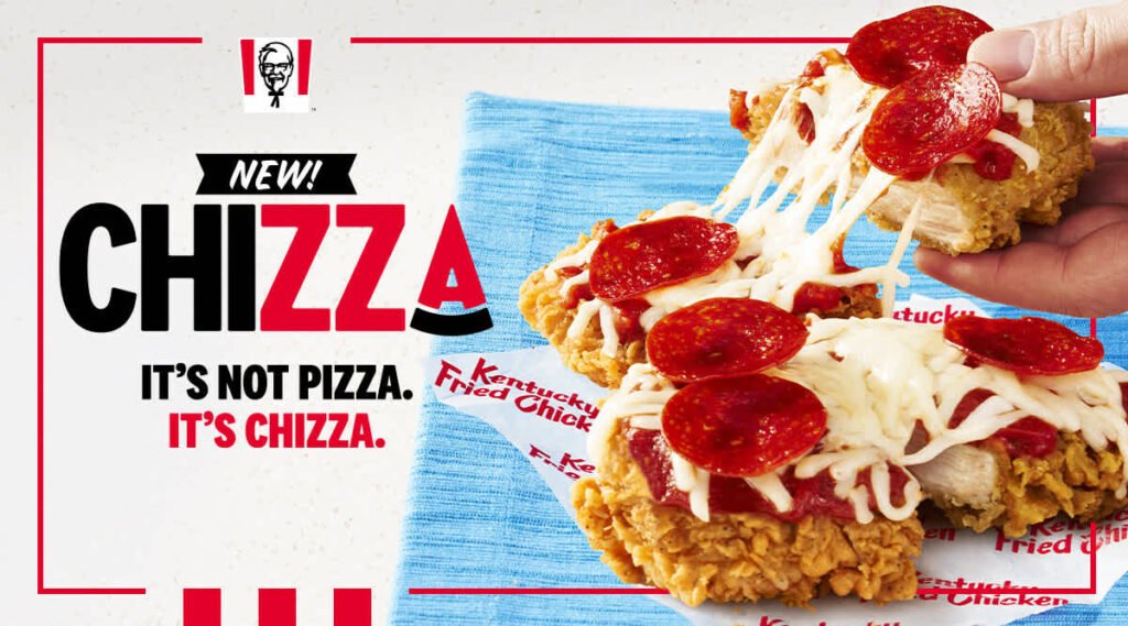 CHICKEN PIZZA KFC
